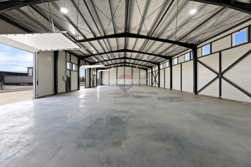 Spațiu industrial premium de închiriat 590 mp, intrarea spre Sânleani - 8