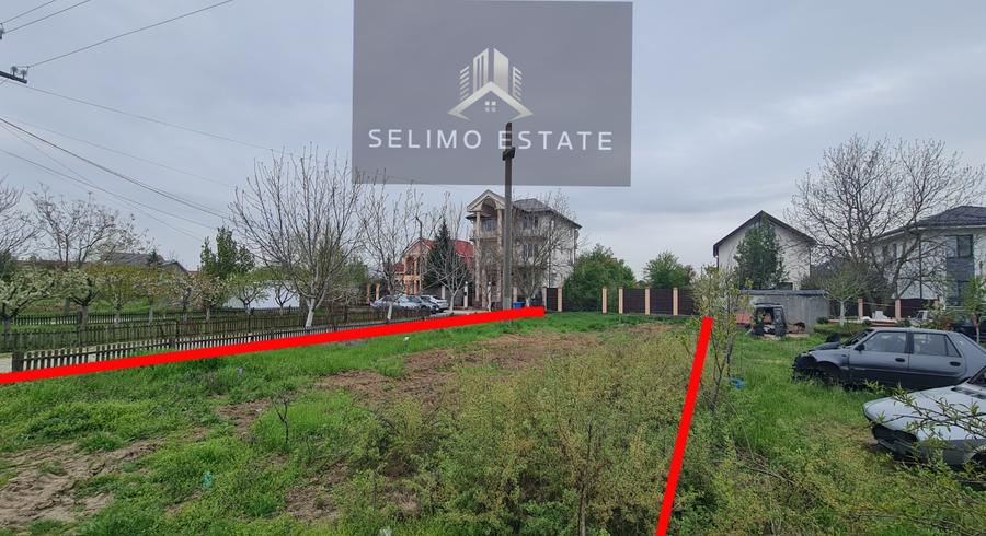 Teren de inchiriat â 1.400 mp â Dragomiresti Deal