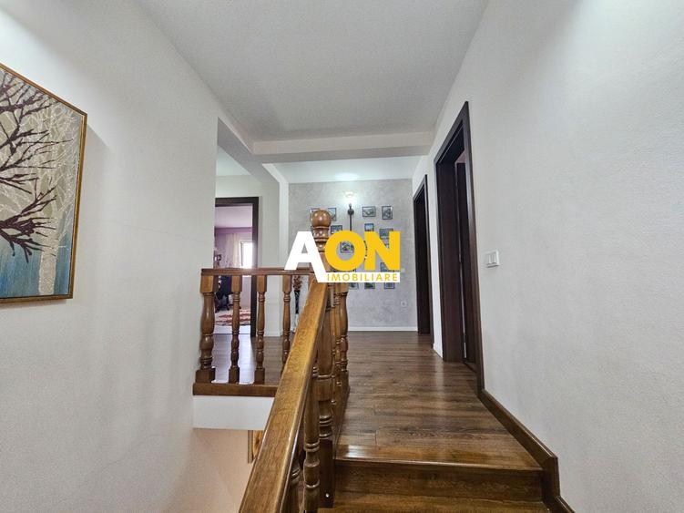 Casa 4 camere, mobilata, utilata, 500 mp teren, asfalt, Alba-Micesti