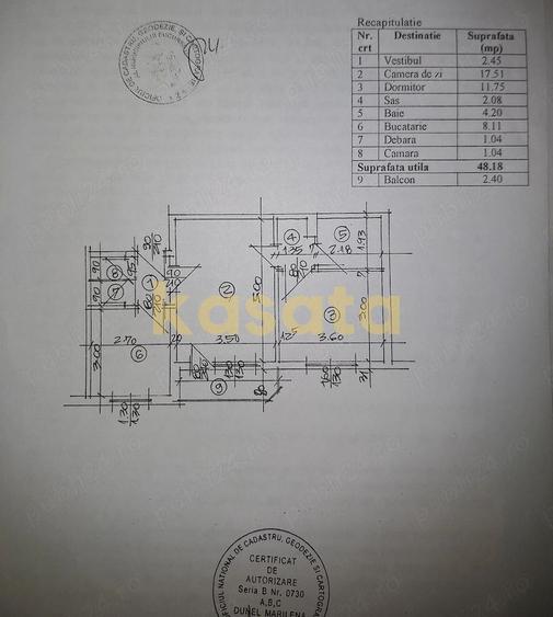 Calea Mosilor - apartament 2 camere de vanzare