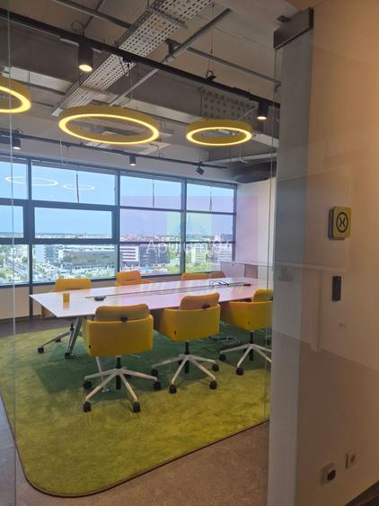 Etaj de birouri de închiriat | 680 mp utili | Hyperion Tower, Pipera