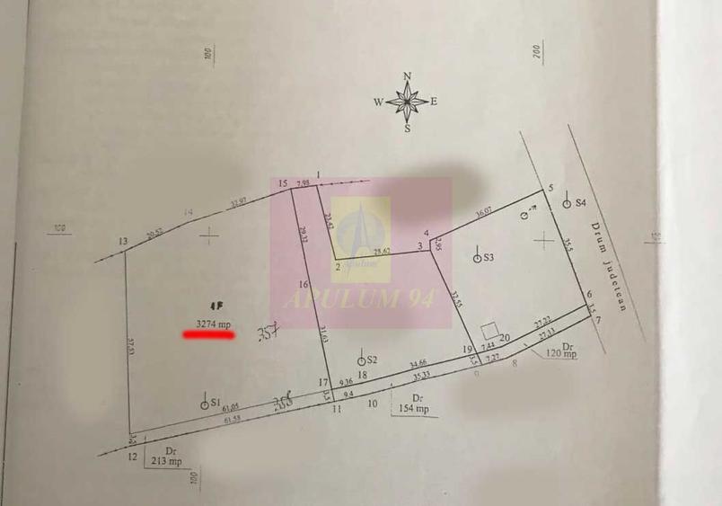 Teren intravilan de vanzare in Lunca Mare (la 10 km de Valea Doftanei)