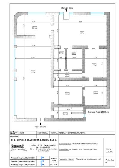 Spațiu comercial 251 mp | clădire istorică | Ion Ghica 1 - Timisoara - 2