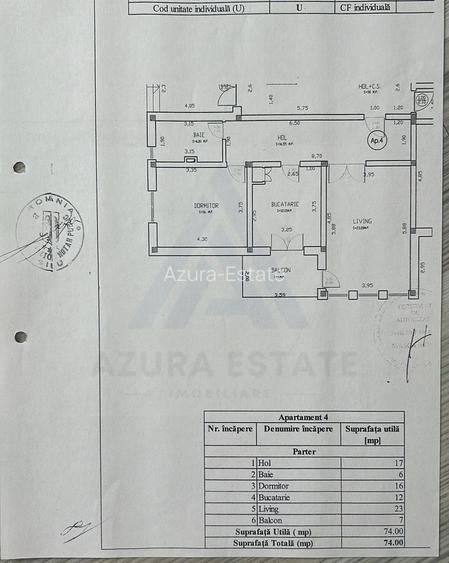 Apartament 67 mp + tersasa si gradina, Cartierul Arhitectilor,