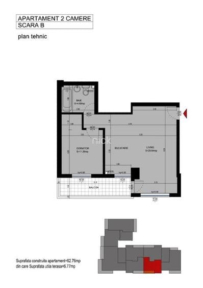 Apartament 2 camere, zona Bucurestii Noi, Pod Constanta - 10