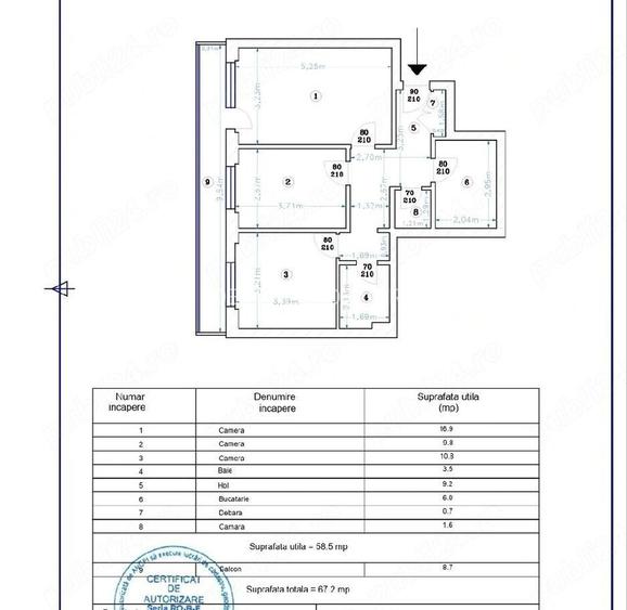 Apartament 2 camere decomandat | B-dul Timisoara | 130.000 EUR
