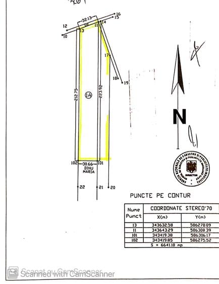 Vanzare teren Aeroport Otopeni Dr.Garii Balotesti zona Fermei