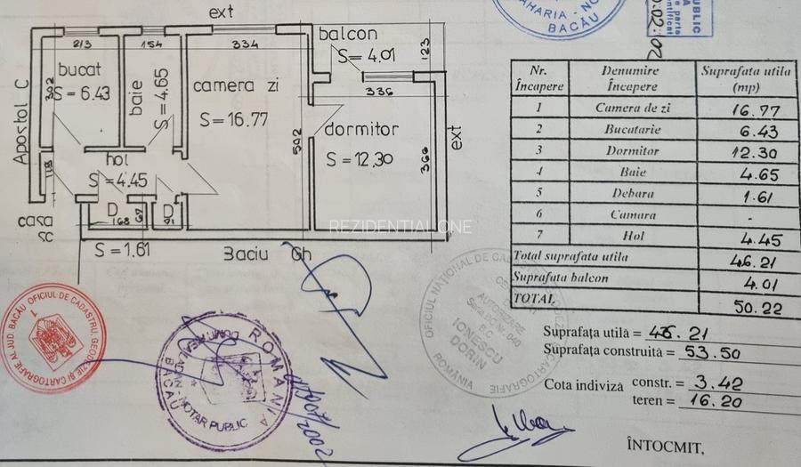 Ultracentral- Apartament 2 camere la etajul 1, cu parc lângă bloc - 8