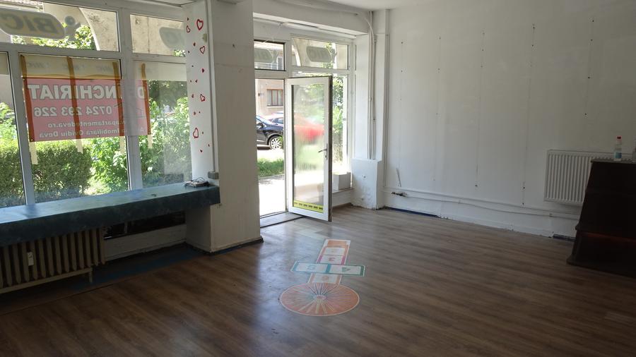 Inchiriez spatiu comercial in Deva, zona Horea, suprafata utila 40 mp,