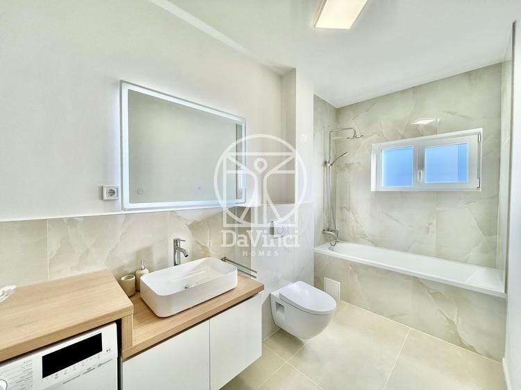 Direct dezv. -Penthouse 4 camere + terasa, mobilat complet, intabulat