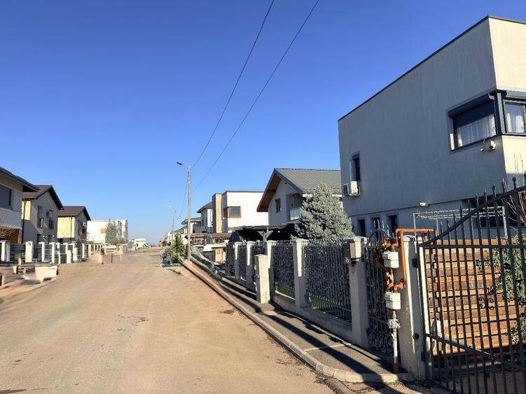 Tunari-Otopeni, teren intravilan de vanzare, 850 mp, gaze, electricitate, asfalt