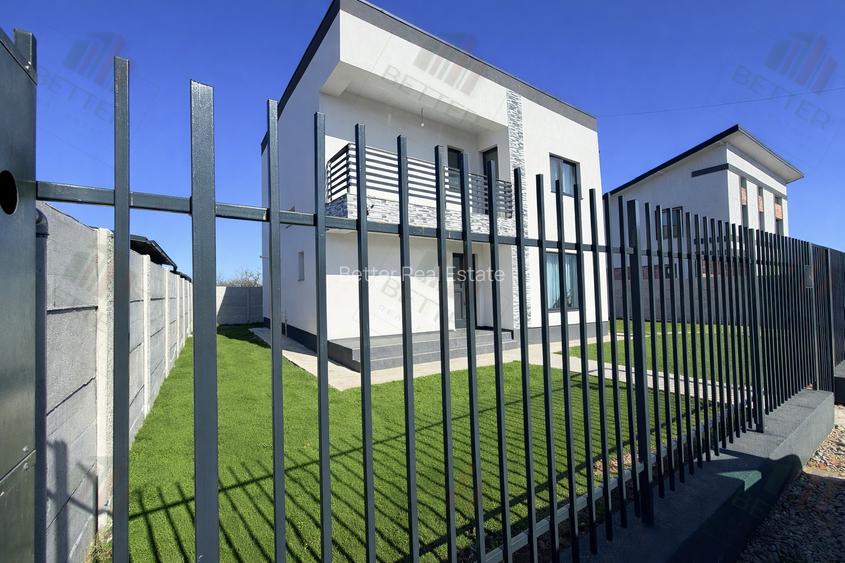 Casă individuală P+1E, 4 camere – teren 367 mp – Comuna Berceni - 5