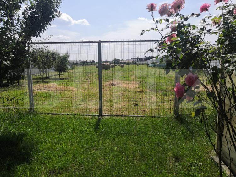 Teren intravilan generos + 2 case – 15.277 mp, front 30 m, multiple posibilități