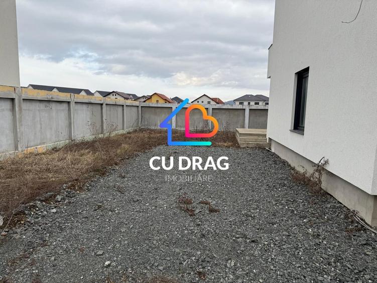 Casă nouă în Șelimbăr, 125 mp utili, teren 300 mp, garaj, orientare sudică
