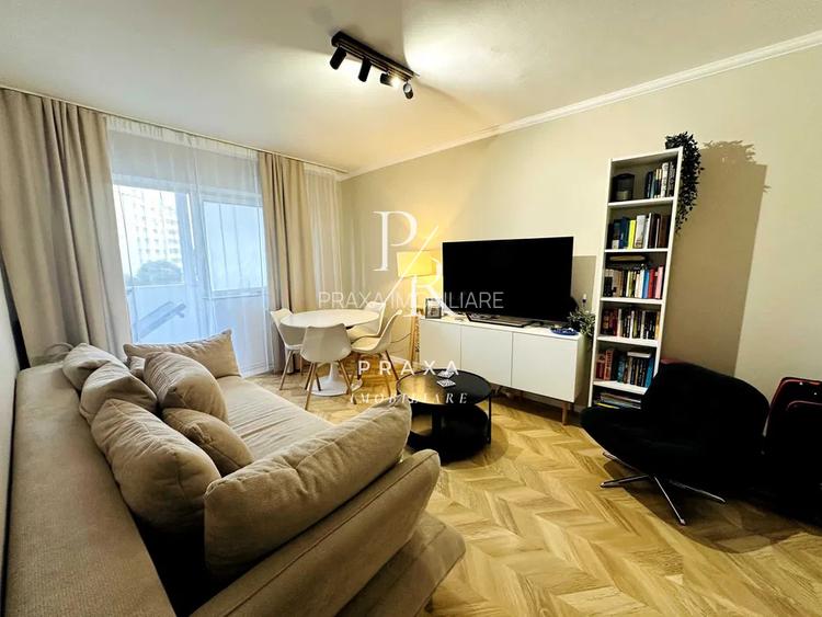 Apartament 2 camere, 43 mp, balcon, mobilat complet, zona Pacul Primaverii!