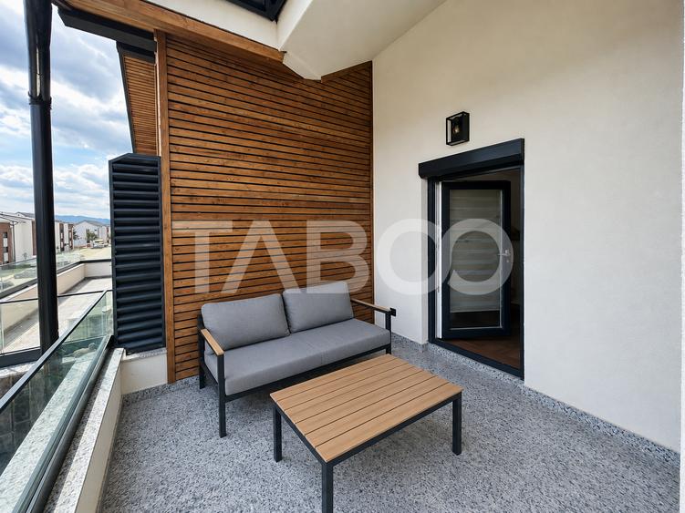 Penthouse cu design spectaculos si terasa de vanzare DaVinci Cristian