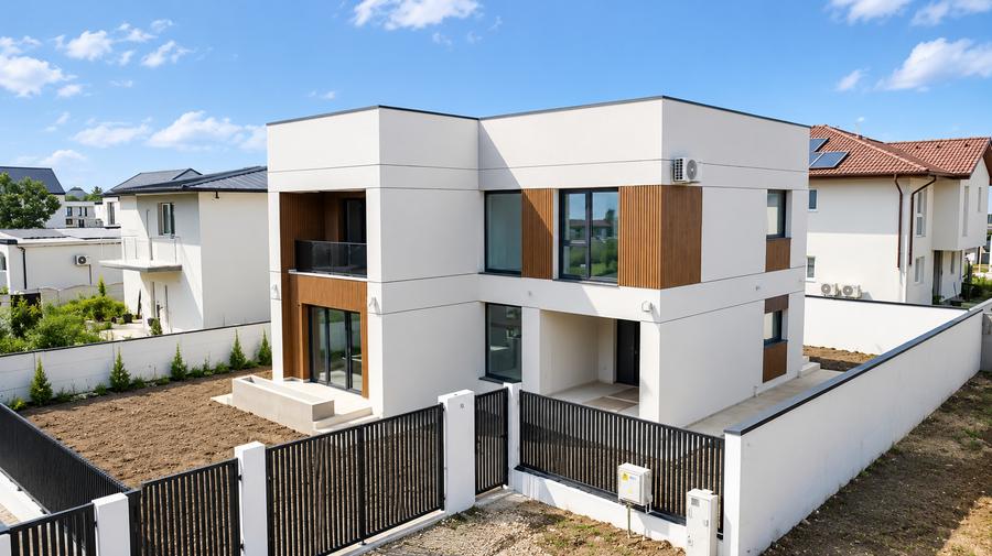 Vila P+1 | Tunari | 142 mp utili | Teren 423 mp | 4 camere | Terase