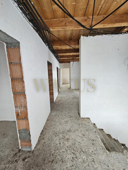 Casă semifinisată P+E de vânzare – Beclean, cartier Podirei, lângă Băile Figa