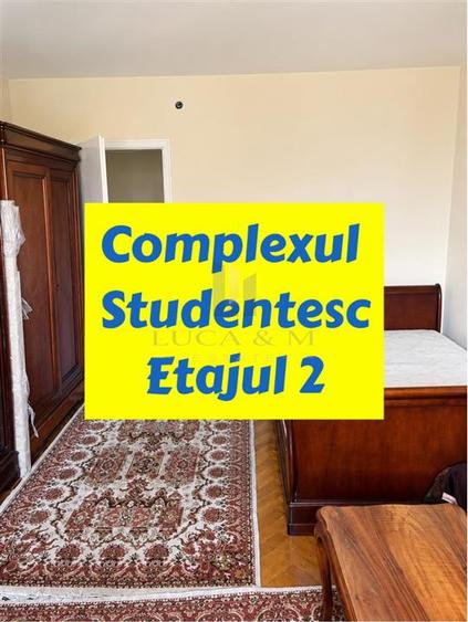 Investitie sigura in Complexul Studentesc | Etaj 2 | Decomandat