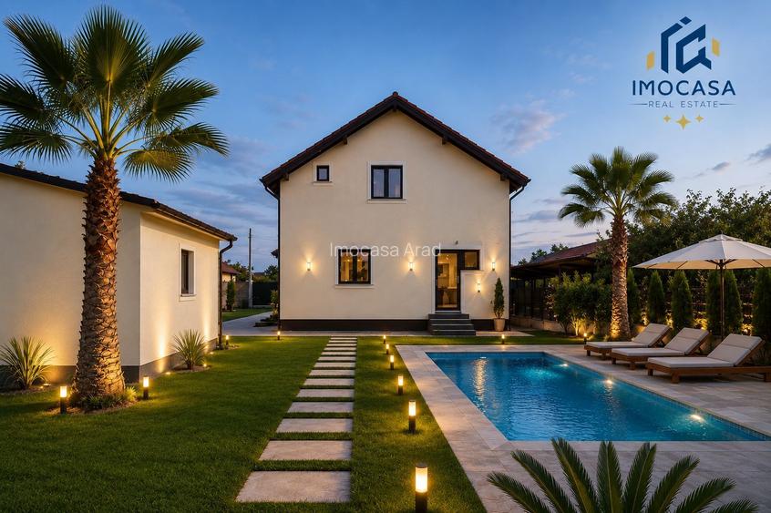 Eleganta, Confortul, Calitatea, liniste Vila P+M Garaj Pecica Arad - 28