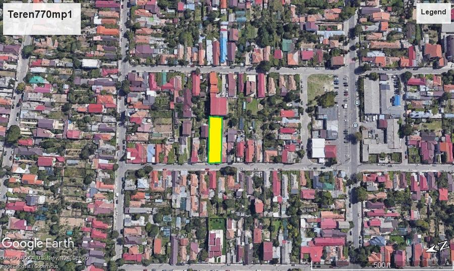 Km 5 - Teren 740 mp cu deschidere 14 ml, cu toate utilitatile