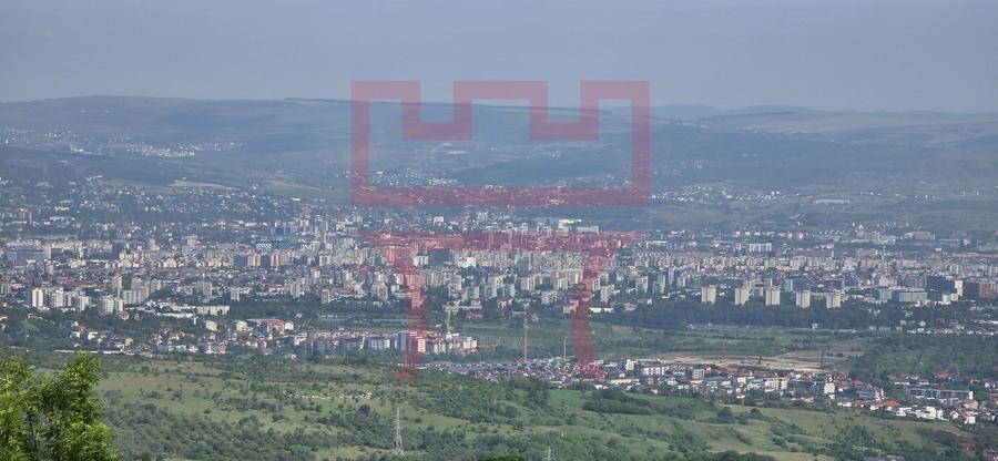Teren Feleacu  2.800mp parcelabil 4 unitati utilitati asfalt panorama