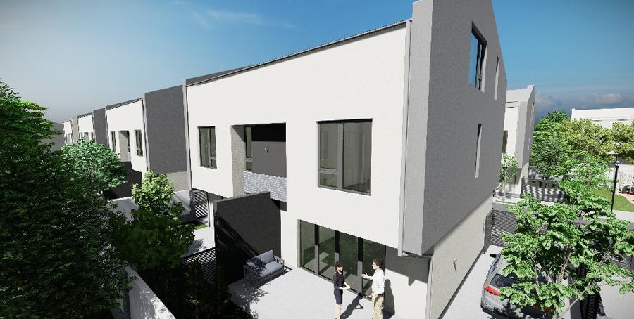 Complex de vile tip duplex si triplex  OTOPENI - PRETURI ATRACTIVE