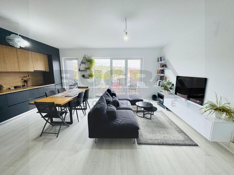 Penthouse modern de 94mp, terasa 38mp, 2 parcari, zona Oasului