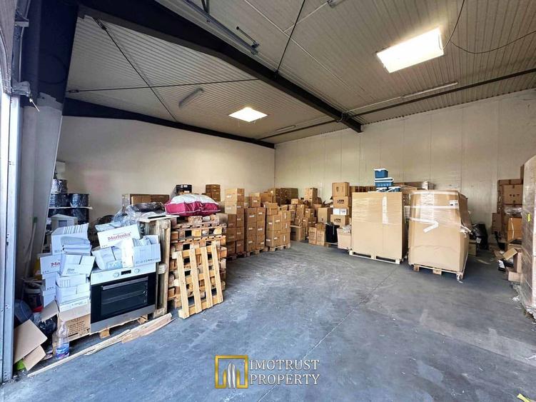 Hală industrială de închiriat în Arad, zona UTA – 142 mp, acces TIR