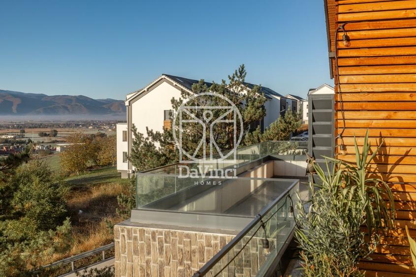 Ap. 2 camere, aer conditionat, finisat la cheie -  terasa 12.5 mp