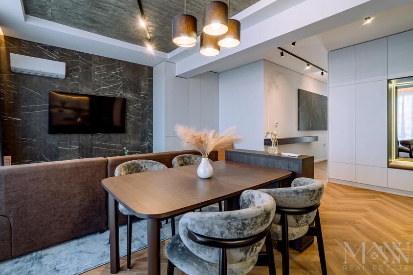 Penthouse elegant de inchiriat | 3 camere & terasa | Bloc Verde, Cantemir