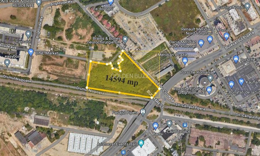 Aviatiei | Pipera Development Land | 14,594 sq m | PUD Underway - 3