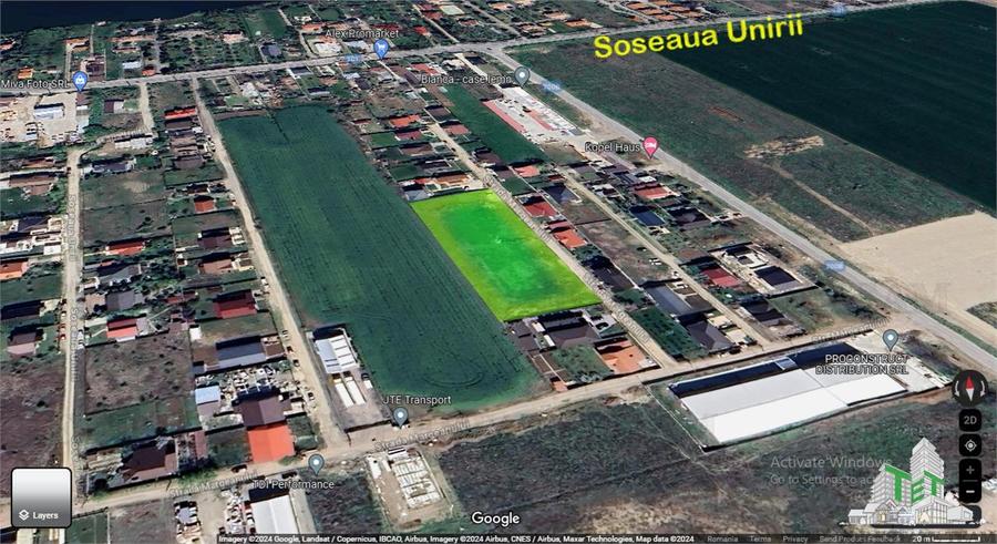 Terenuri cu locatie buna de vanzare in Balotesti