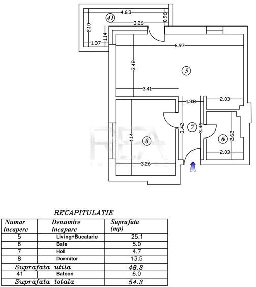 2 camere 60 mp Ultracentral bloc boutique - 7
