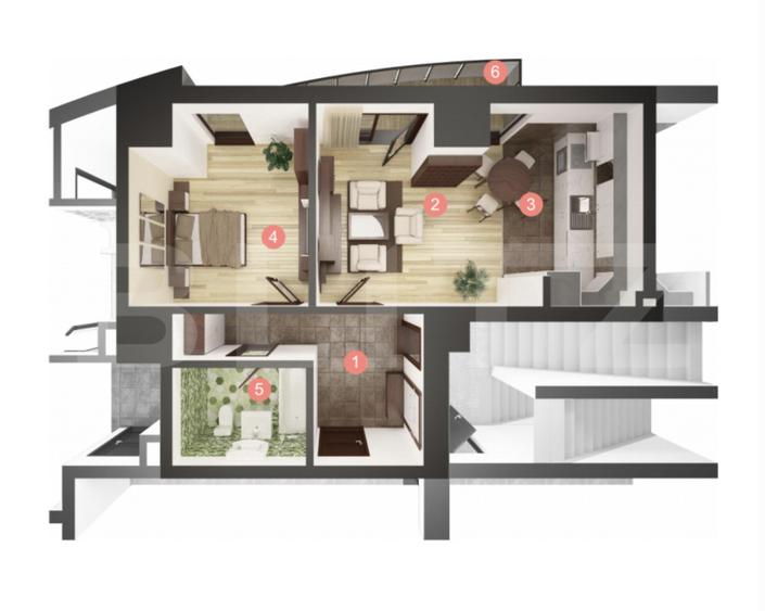 Oportunitate ! Apartament cu 2 camere, 51 mp, Imobil Nou - Manastur