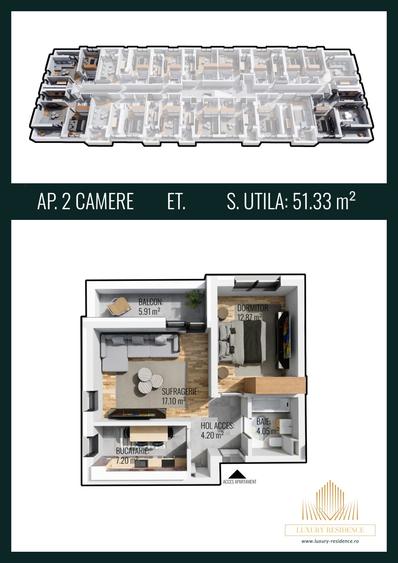 2 camere/Chiajna/Sergent Ilie Pete/Comison 0