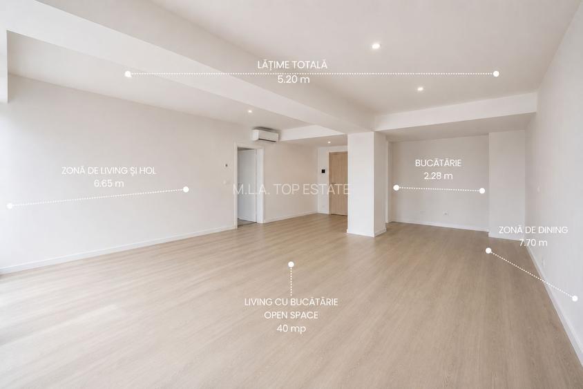 Apartament 3 camere Tip A de vanzare– Infinity Skyline - 13