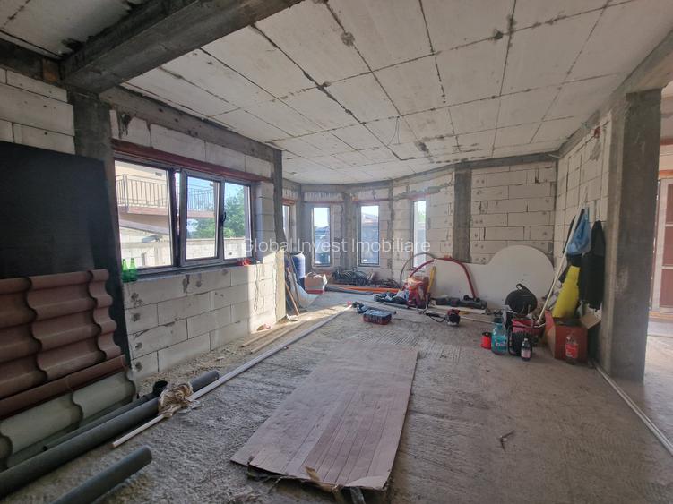 Casa P+M cu placa turnata, 5camere constructie deosebita -178.000euro - 7