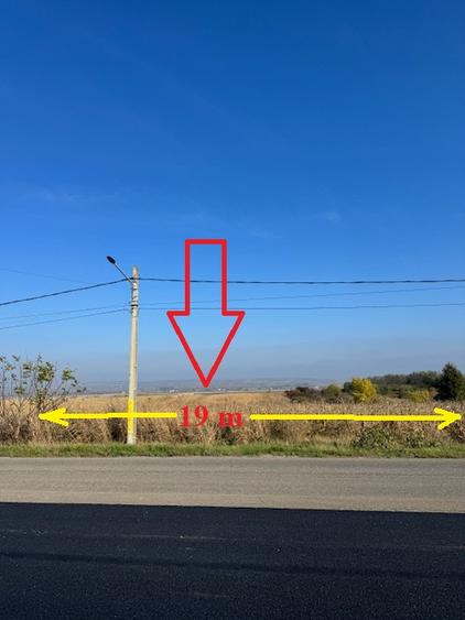 Teren 6.668 mp, de vanzare, loc. BOGDAN VODA, la E-85, com. Saucesti, jud. Bacau
