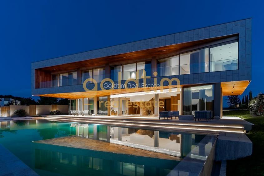 VILA UNICA/ 7 CAMERE CU VEDERE LA LAC/PISCINA INFINITY/DESIGN SPECTACULOS/SNAGOV - 26