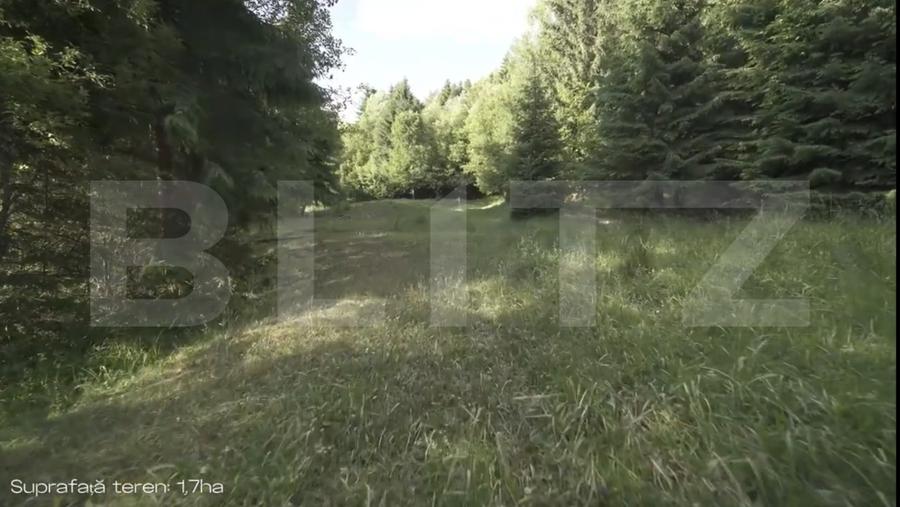 Teren intravilan de top – Colibița | 16.945 mp | Panoramă munți si lac