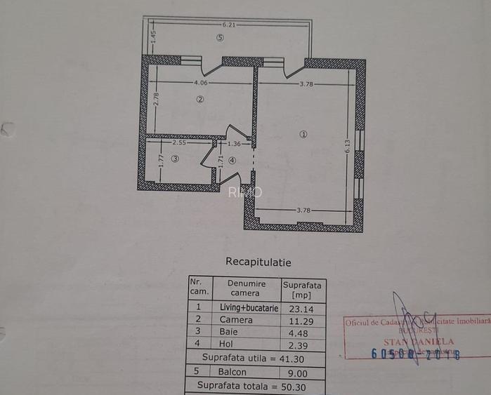 Apartament cu doua camere, Aparatorii Patriei, 92.600€ - 9