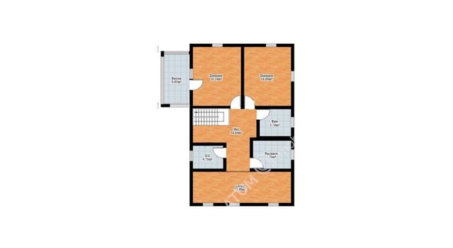 Casa cu 8 camere si 800 mp curte in zona Calea Poplacii Sibiu
