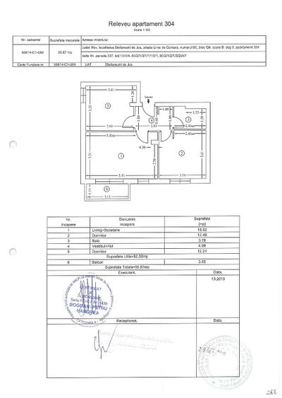 Direct proprietar: apart 3 camere cu loc parcare Cosmopolis-liber si negociabil