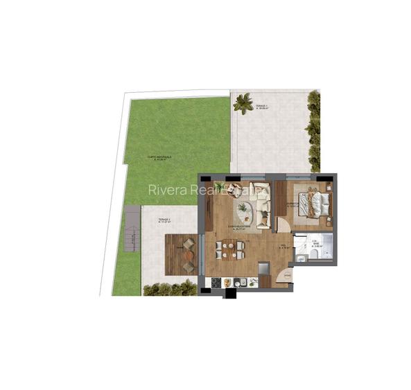 APARTAMENT 2 CAMERE | UNIRII | PROIECT NOU | CURTE GENEROASA - 15
