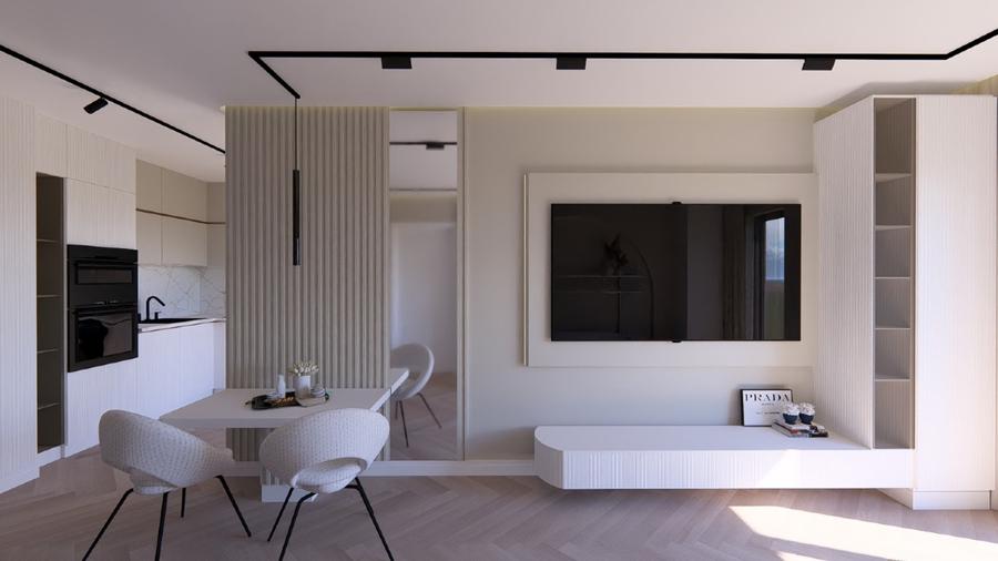 Skyline Residence Targu-Mures , 2 camere etaj 1 , 53mp utili