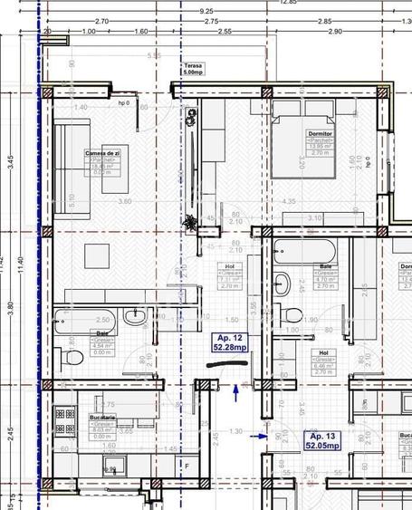 Apartament nou de vanzare cu 2 camere, etaj intermediar, Calea Urseni