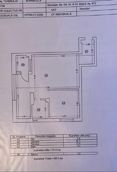 Apartament 2 camere | Stefan Building Resort 2 | 57,2 mp | Vedere la mare |