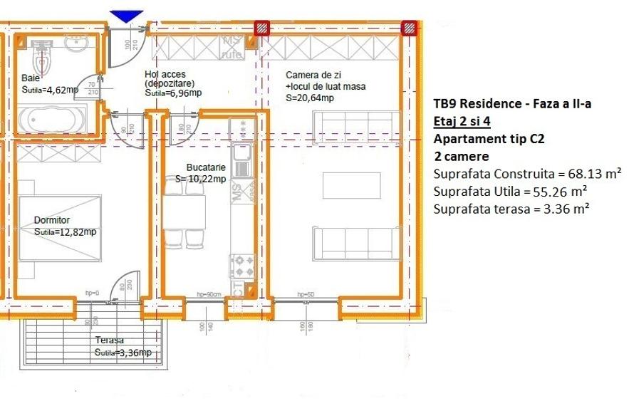 TB9 Residence | Faza a 2-a | 2 cam tip C2 | 0% comision