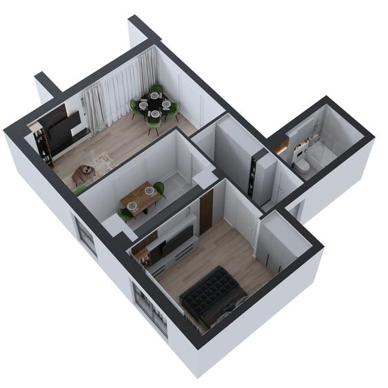 Apartament 2CD CUG - Tehnopolis COD 152247